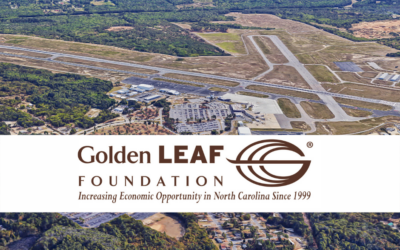 Golden LEAF Awards $965,830 for Economic Development Infrastructure Project at Fayetteville Regional Airport